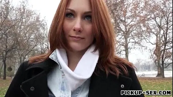 Bedste Redhead Czech girl Alice March gets banged for some cash nye film