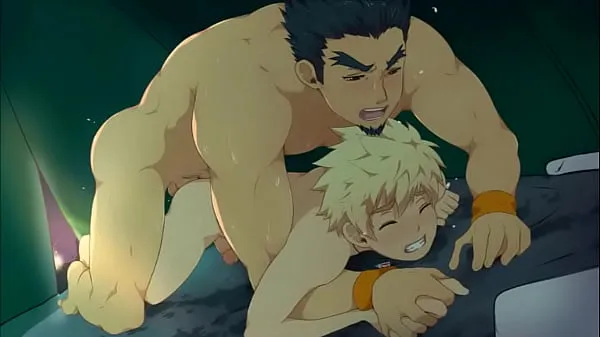 Anime blonde boy having fun with older man Phim mới hay nhất