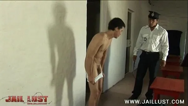 Best Cute young convict stripped naked by an old freak new Movies