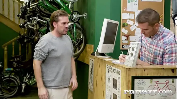 Best Busty babes having some fun in the bicycle workshop new Movies