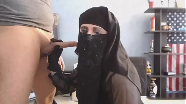 Best blowjob and cumshot on my niqab new Movies