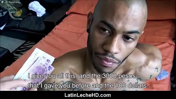 Best Amateur Black Latino Straight Guy Looking For Cash Gets Paid To Fuck Gay Stranger POV new Movies