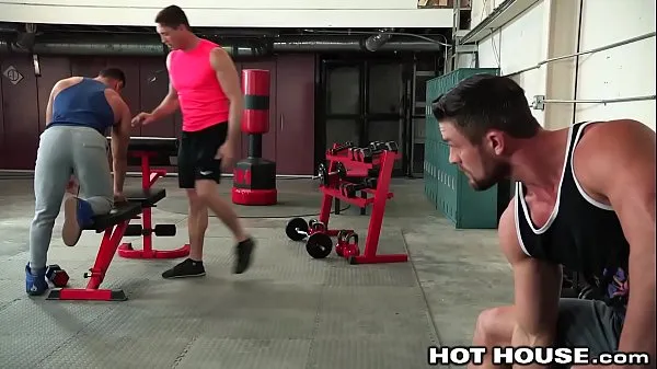 Best HotHouse Ryan Rose Cumshot For 2 Of His Boys At The Gym new Movies