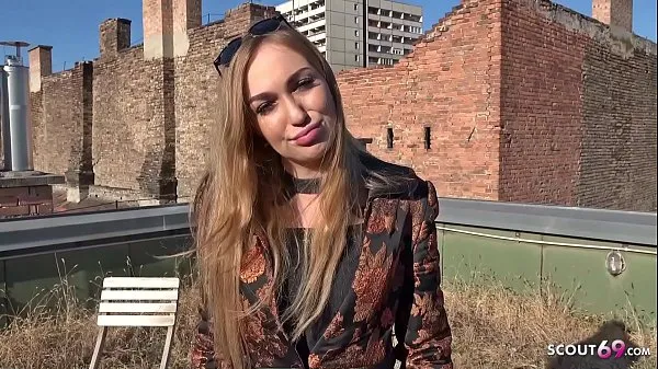 GERMAN SCOUT - Fashion Teen Model Liza Talk to Anal for Cash Filem baharu terbaik