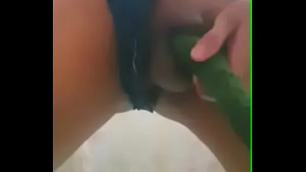 Best Hot sissy slut making her ass wide with a large veggie new Movies