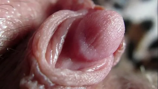 Best Extreme close up on my huge clit head pulsating new Movies