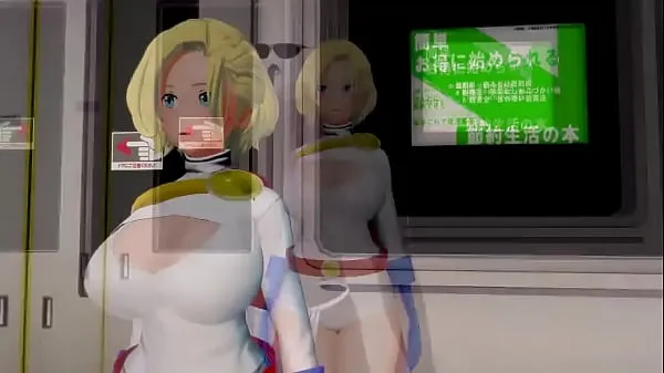 Bästa Power Girl DC Sex on Subway (3D Hentai nya filmer