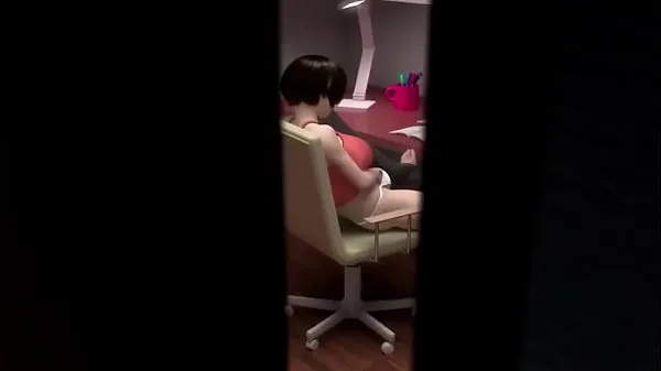Najboljši 3D Hentai | Sister caught masturbating and fucked novi filmi