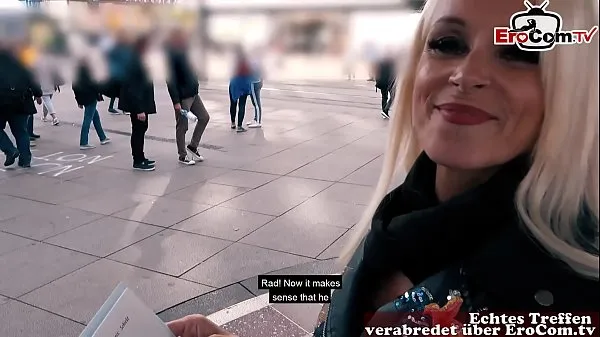 Skinny mature german woman public street flirt EroCom Date casting in berlin pickup Filem baharu terbaik