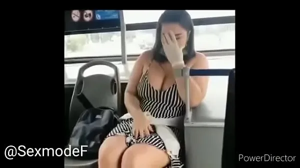 Best Busty on bus squirt new Movies