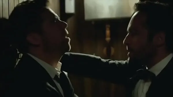 Bedste Alex DImitriades and Patrick Brammall gay kiss from movie Ruben Guthrie nye film