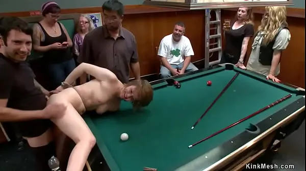 En iyi Blindfolded slut fucked in public bar yeni Film
