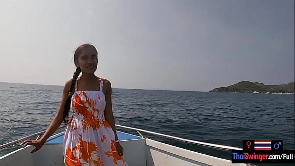 Rented a boat for a day and had sex on it with his Asian teen girlfriend Phim mới hay nhất