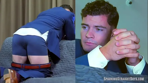 Best Straight Muscle Boy Wes Smith Spanked in a Suit and Tie new Movies