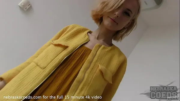 Bästa fresh blonde 18yo poppy first time naked video fingering lipstick dildo to orgasm nya filmer