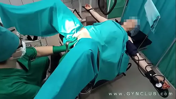 Bedste Gynecologist having fun with the patient nye film