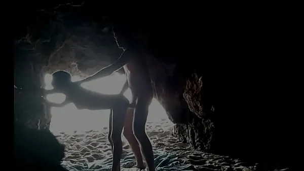 At the beach, hidden inside the cave Film baru terbaik