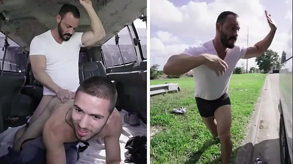 En iyi BAIT BUS - Buff Straight Guy Tricked Into Having Gay Sex With Joey Doves yeni Film