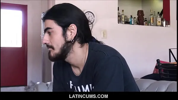 أفضل Straight Long Haired Latino Stud Fucked By Gay Roommate For Cash & Free Rent POV أفلام جديدة