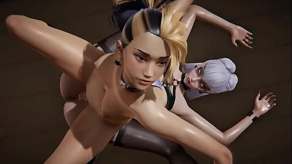 Best League of Legends Futa - Akali gets creampied by Evelynn new Movies