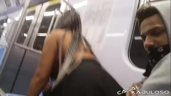 Bedste Taking a quickie inside the subway - Caah Kabulosa - Vinny Kabuloso nye film