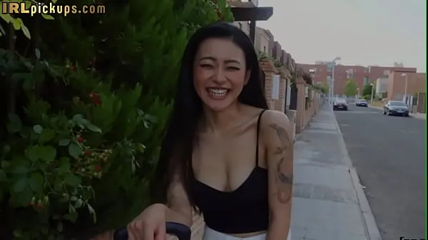 Beste Pickedup tattoo Asian riding before sideways fucked outdoors nye filmer