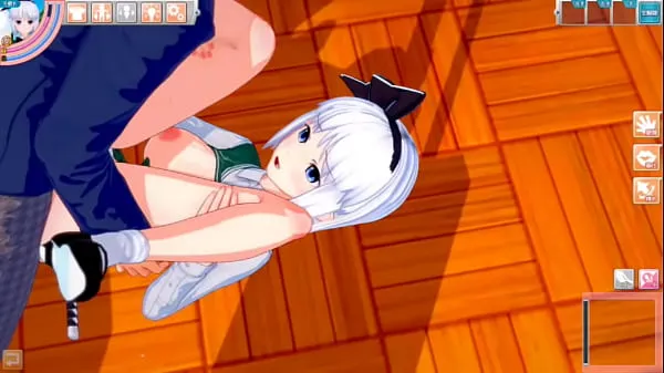 Bedste Eroge Koikatsu! ] Touhou Youmu Konpaku rubs her boobs H! 3DCG Big Breasts Anime Video (Touhou Project) [Hentai Game nye film