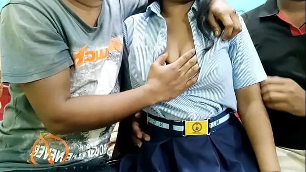 Best Two boys fuck college girl|Hindi Clear Voice new Movies