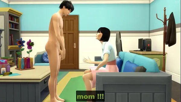 최고의 Japanese step-mom and step-son fuck for the first time on the sofa 새 영화