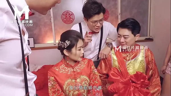 En iyi ModelMedia Asia-Lewd Wedding Scene-Liang Yun Fei-MD-0232-Best Original Asia Porn Video yeni Film