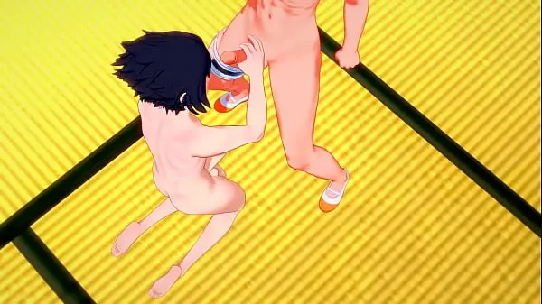 Best Naruto Yaoi - Sasuke x Naruto hardsex in tatami - Sissy crossdress Japanese Asian Manga Anime Film Game Porn Gay new Movies
