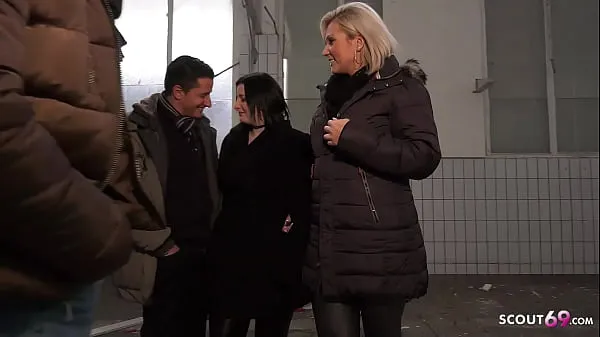 最佳German MILF Tatjana Young and Teen Elisa18 talk to Swinger Foursome新电影