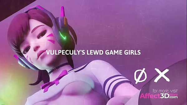 Bästa Vulpeculy's Lewd Game Girls - 3D Animation Bundle nya filmer