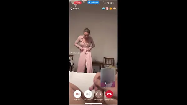 Best My husband is jerking and cum front of my momy a while we talk with her by video call new Movies