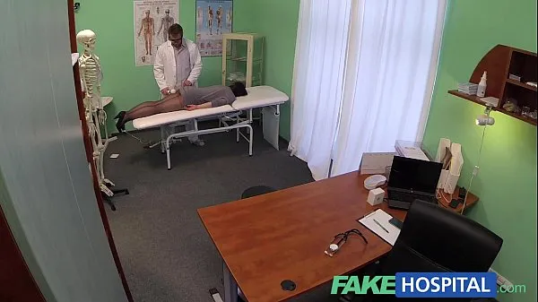 Fake Hospital G spot massage gets hot brunette patient wet Film baru terbaik
