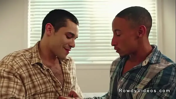 สุดยอด Latin muscle gay Andrew Miller and black Jimmy West are sent to a notorious conversion camp to work away the gay orientation but they had anal sex ภาพยนตร์ใหม่