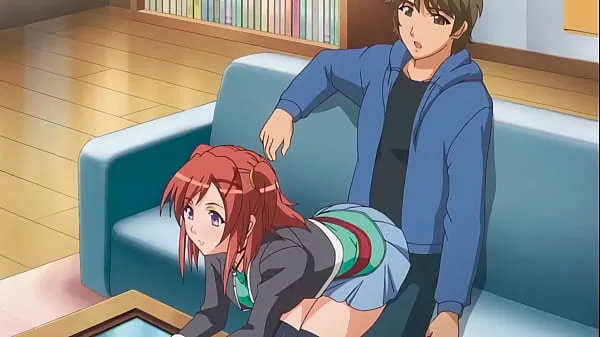 สุดยอด step Brother gets a boner when step Sister sits on him - Hentai [Subtitled ภาพยนตร์ใหม่